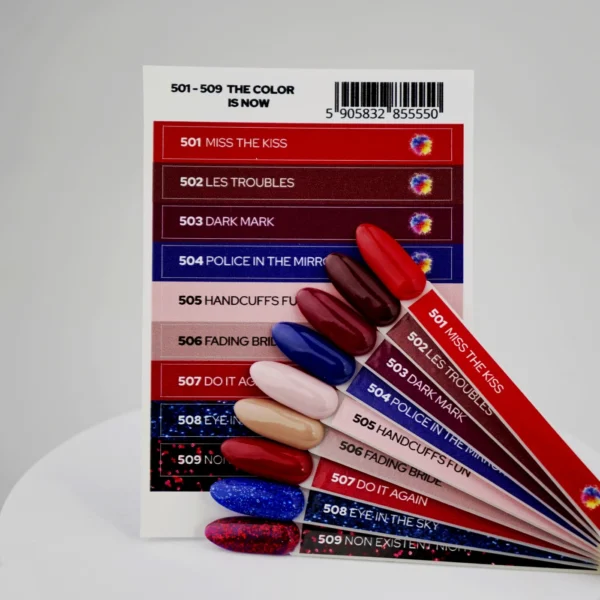 Naklejki na wzornik The Color Is Now 501 - 509 - obrazek 2