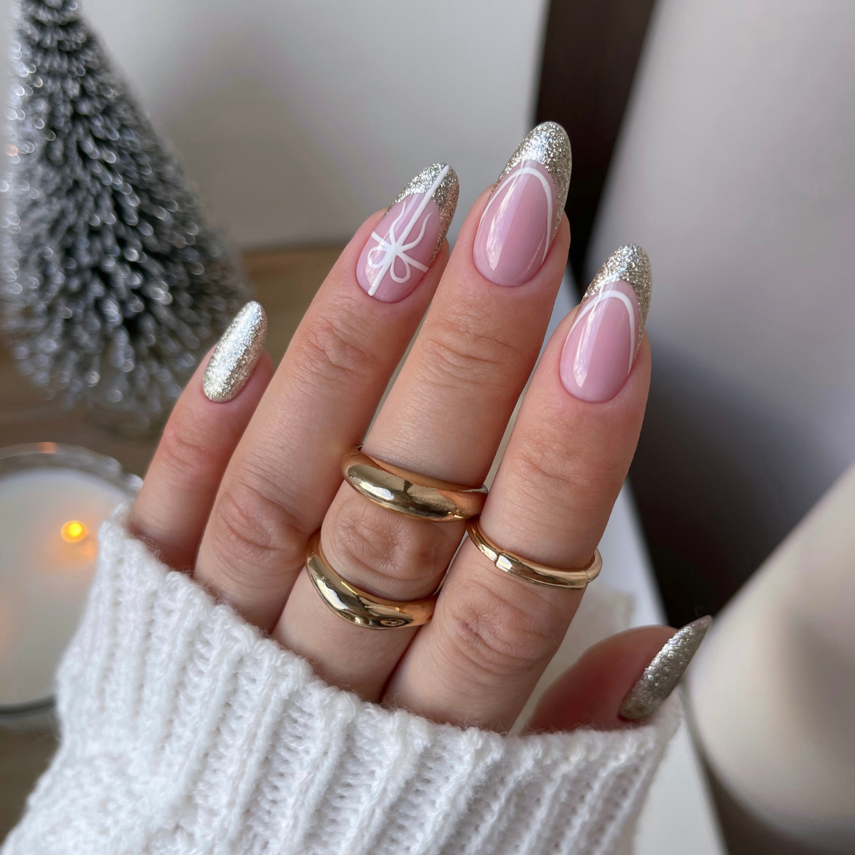 Paint Gel UV LED 5 ml - Platinum Glow - obrazek 3