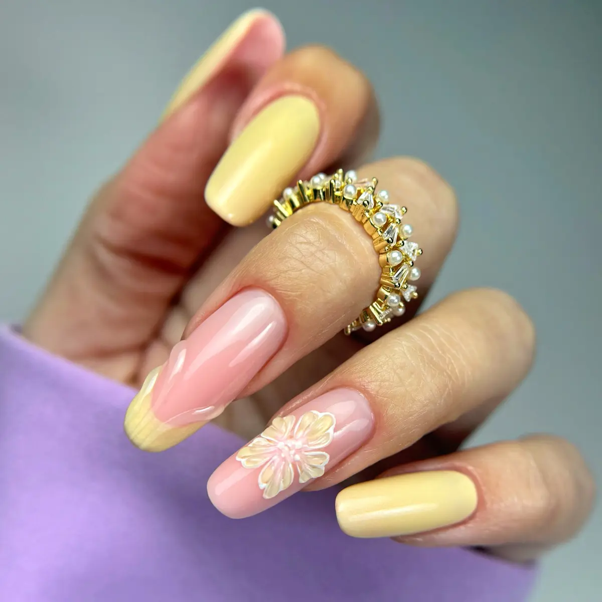 Lakier Hybrydowy UV LED Soft Pollen 6 ml – 274 - obrazek 5