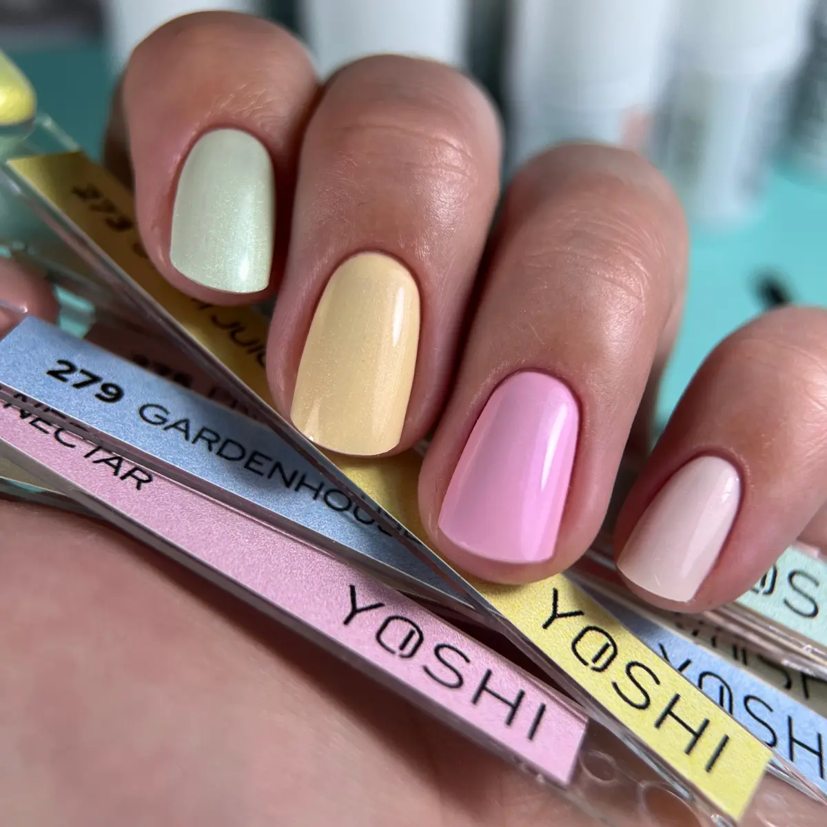 Lakier Hybrydowy UV LED Bamboo Mist 6 ml – 272 - obrazek 6