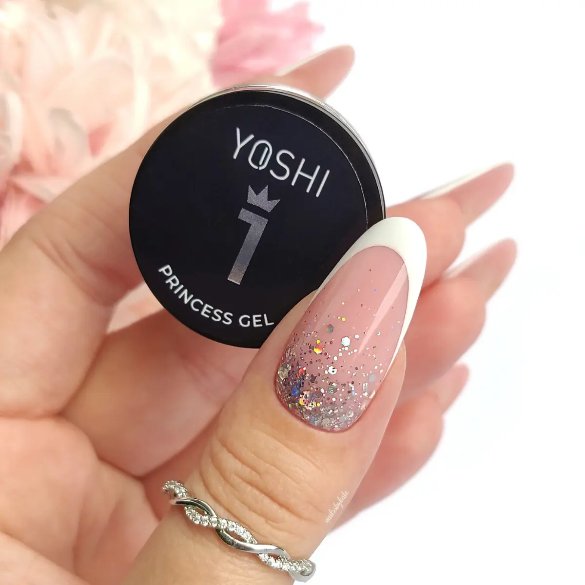 Princess Gel UV LED No1 SILVER 5g - obrazek 6