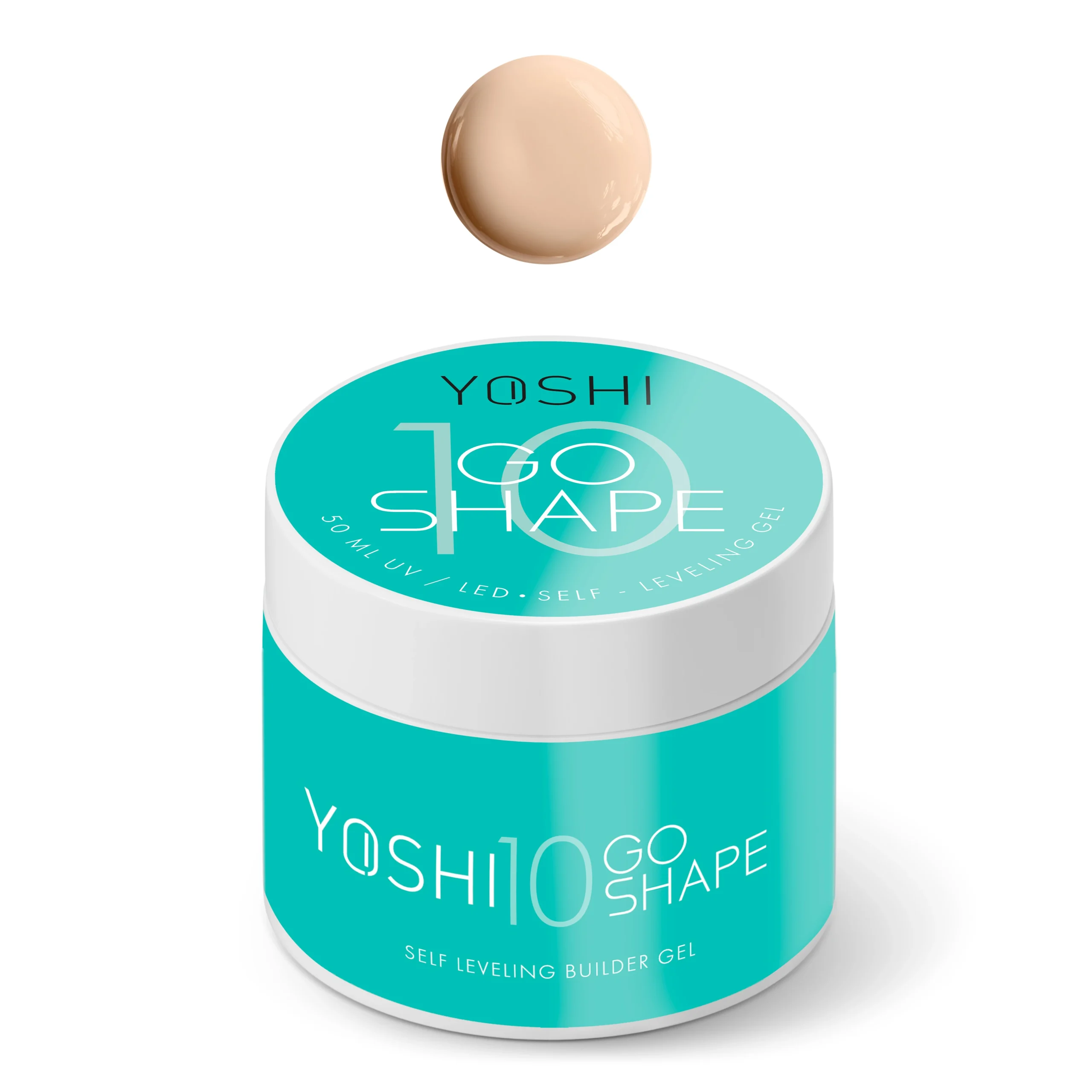 Żel Samopoziomujący GO SHAPE UV LED GEL No10<b> 50ml</b>