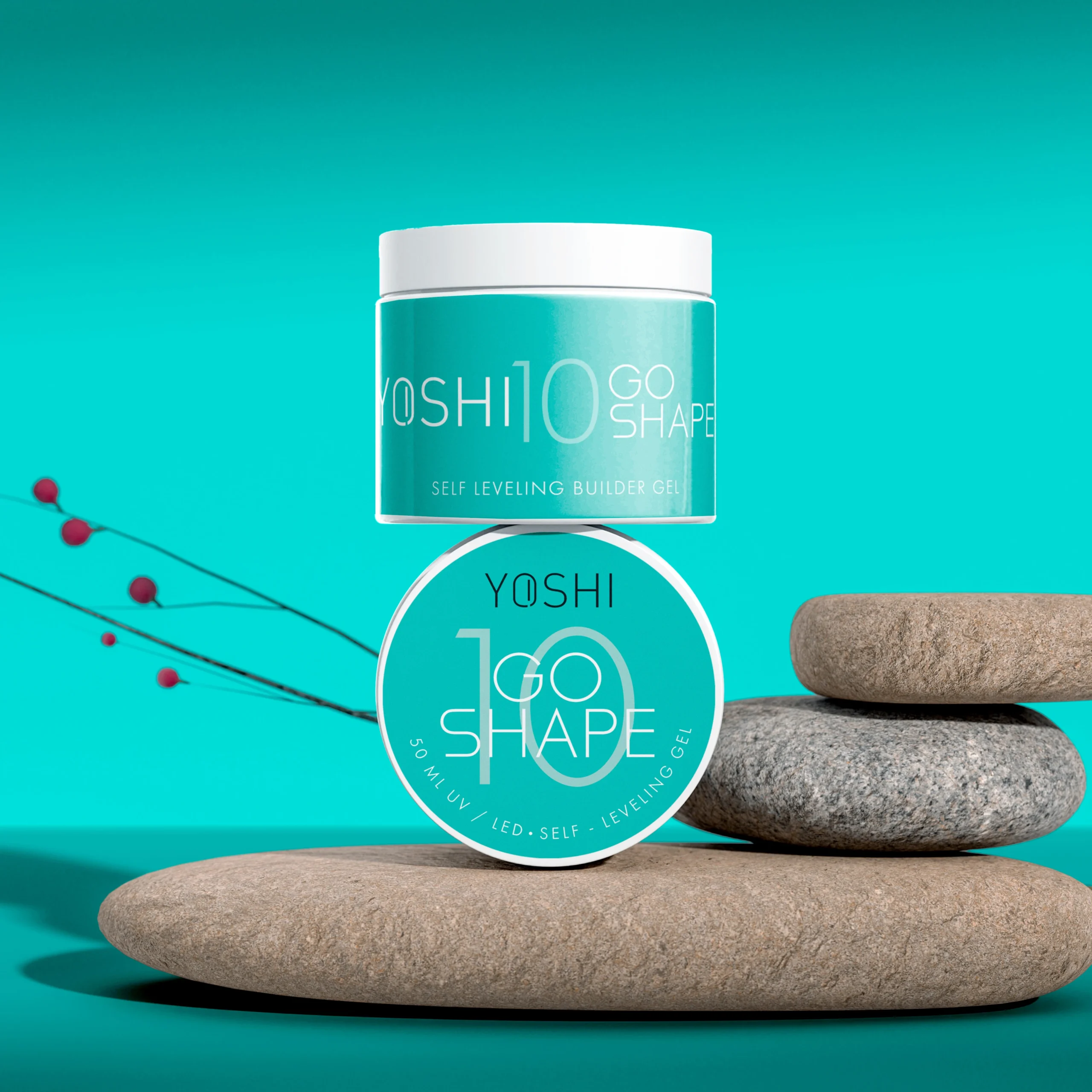 Żel Samopoziomujący GO SHAPE UV LED GEL No10<b> 50ml</b> - obrazek 13