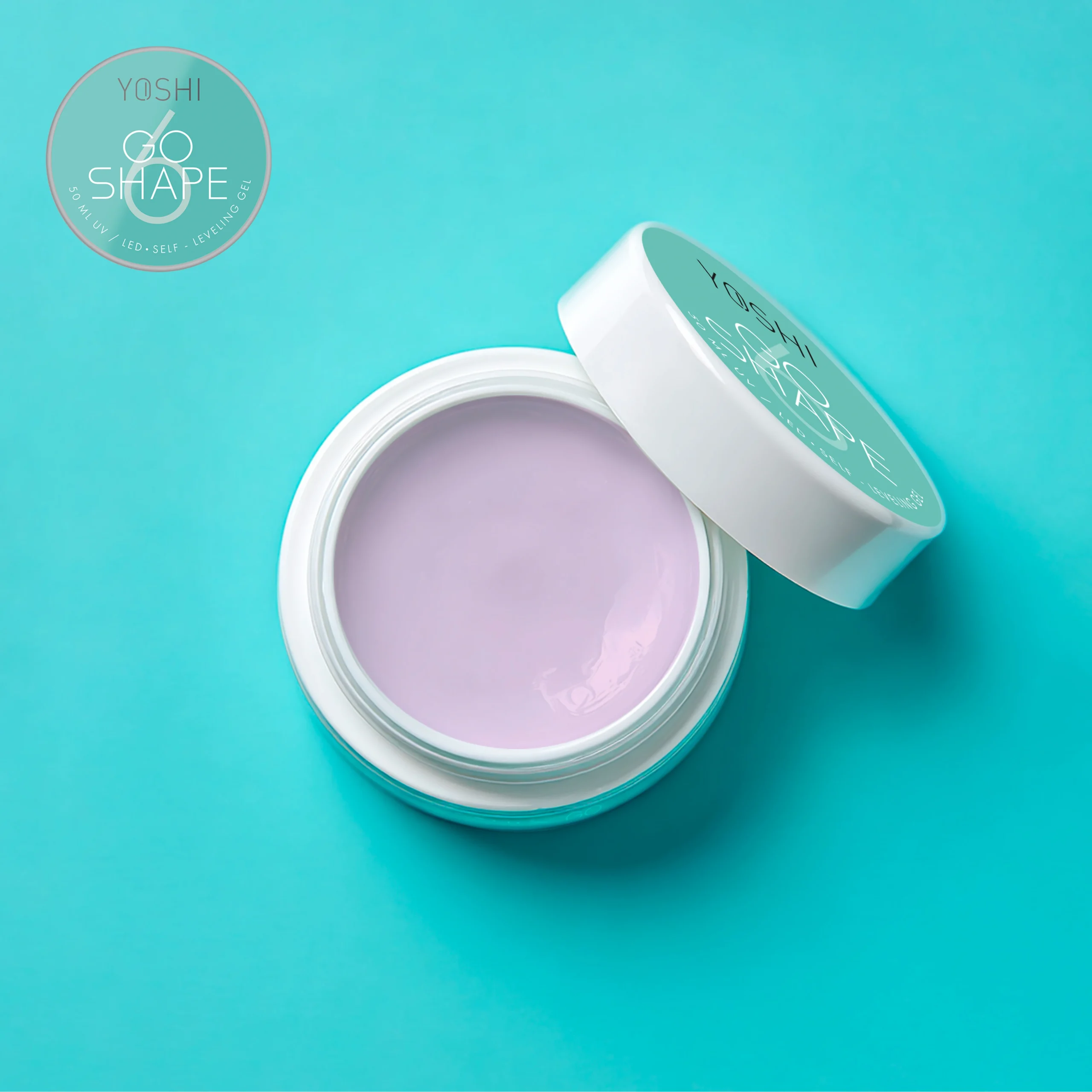 Żel Samopoziomujący GO SHAPE UV LED GEL No6<b> 50ml</b> - obrazek 17