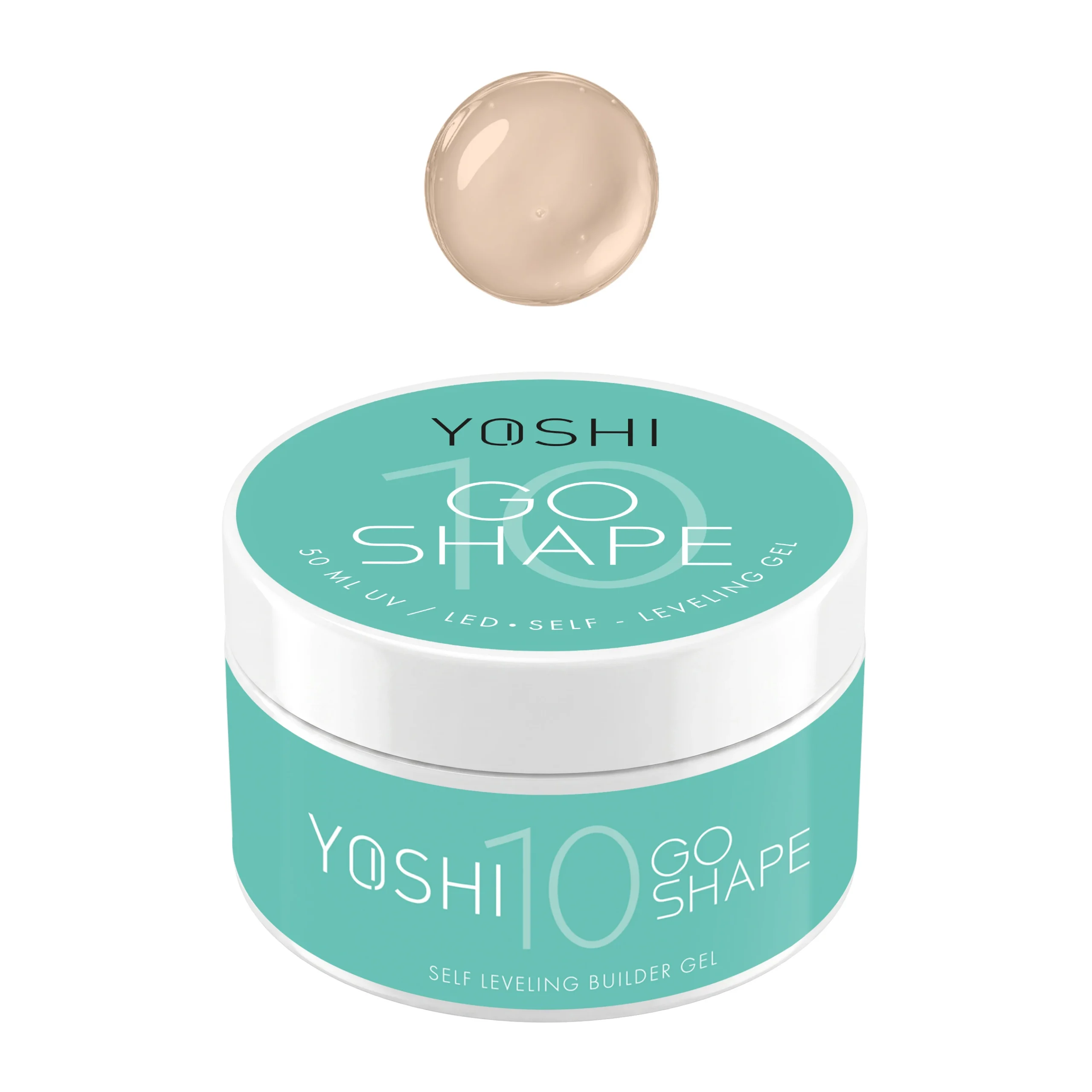 Żel Samopoziomujący GO SHAPE UV LED GEL No10<b> 50ml</b>