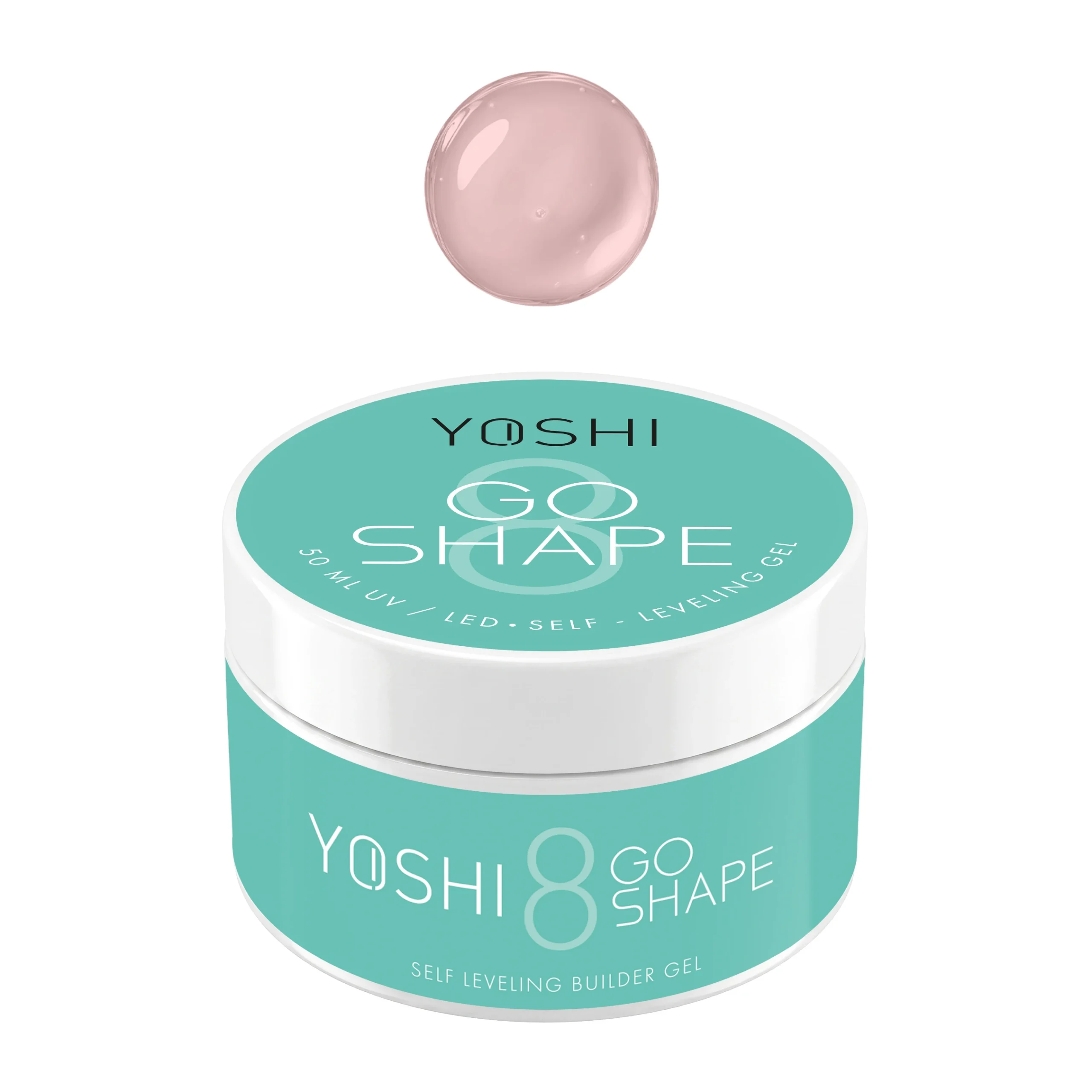 Żel Samopoziomujący GO SHAPE UV LED GEL No8<b> 50ml</b>