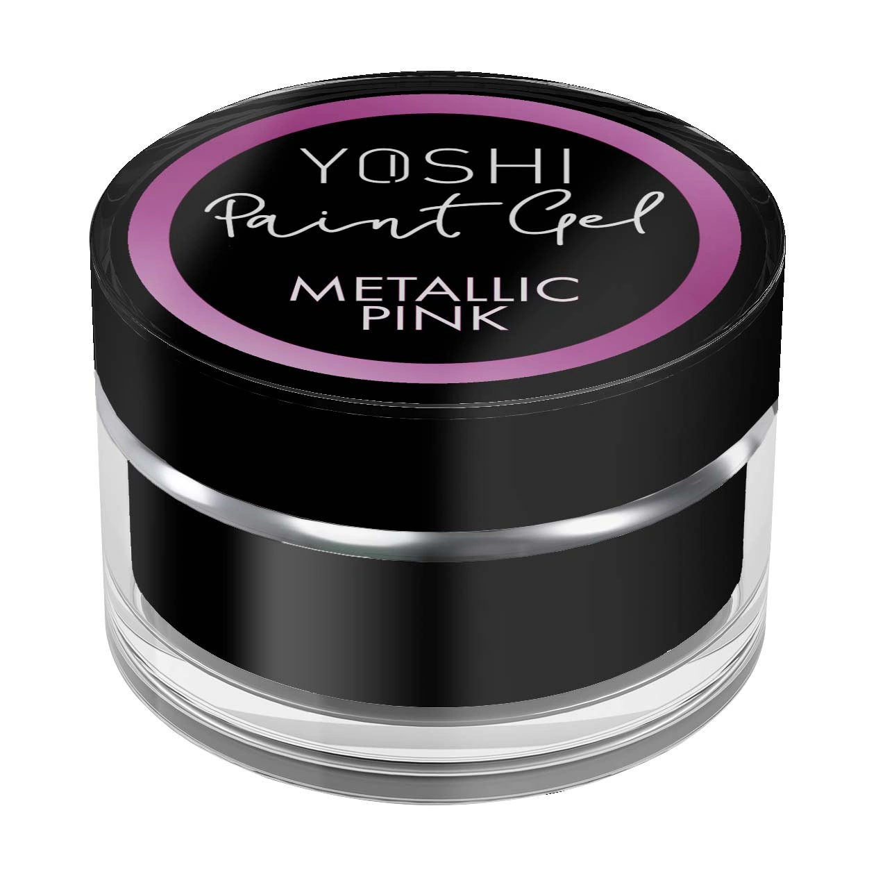 Paint Gel UV LED 5 ml - Metallic Pink - obrazek 4