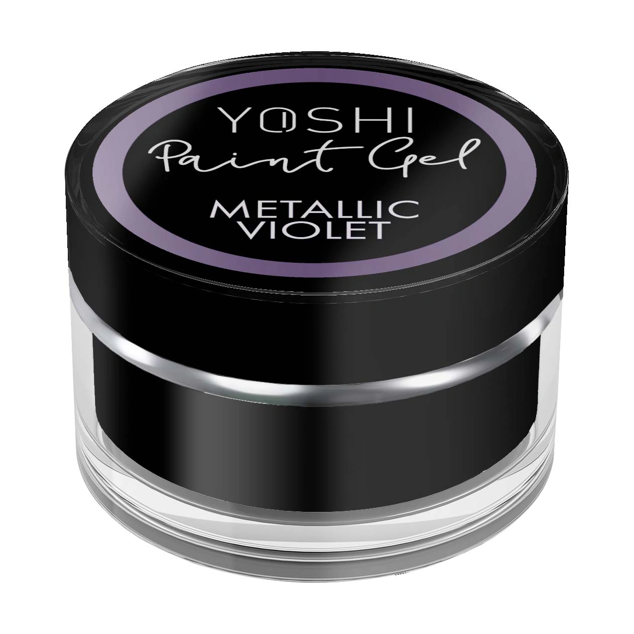 Paint Gel UV LED 5 ml - Metallic Violet - obrazek 4