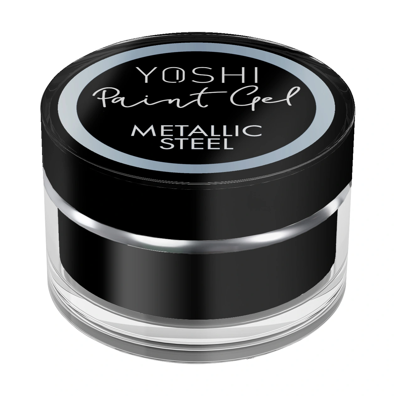 Paint Gel UV LED 5 ml - Metallic Steel - obrazek 7