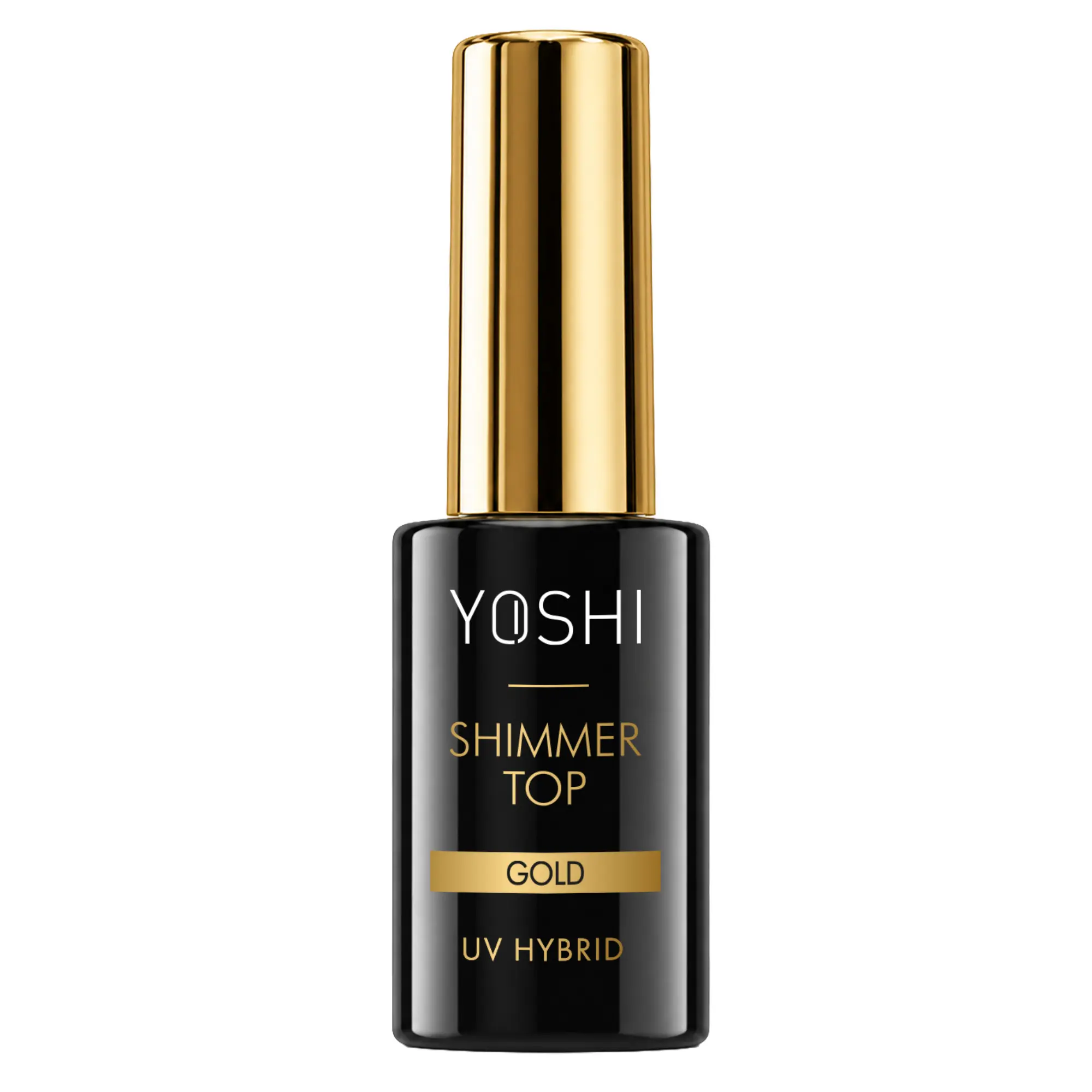Top UV LED Shimmer Gold 10 ml - obrazek 7