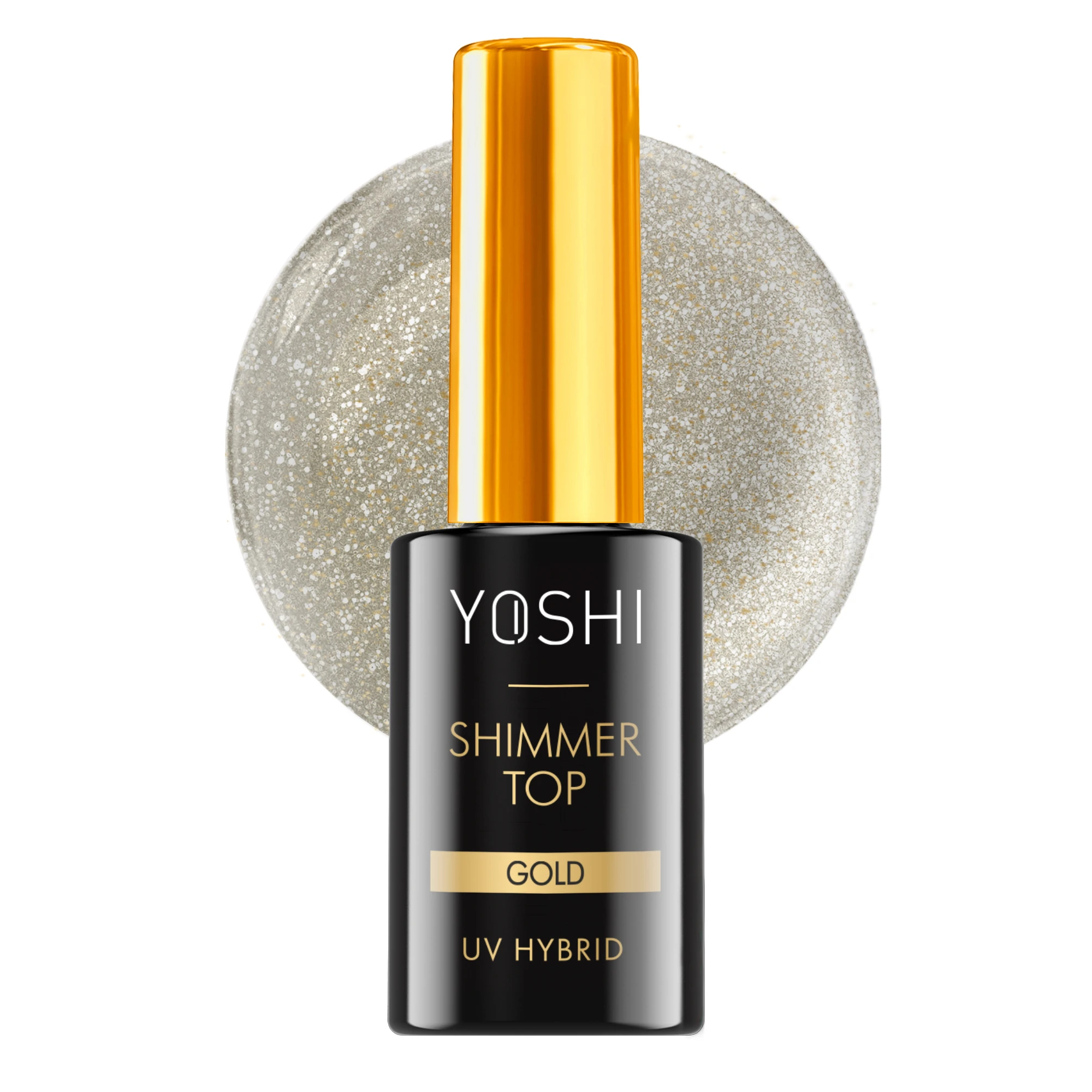 Top UV LED Shimmer Gold 10 ml