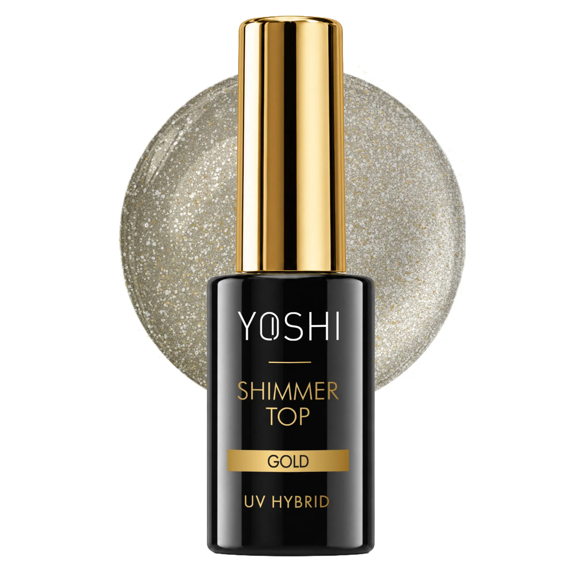 Top UV LED Shimmer Gold 10 ml