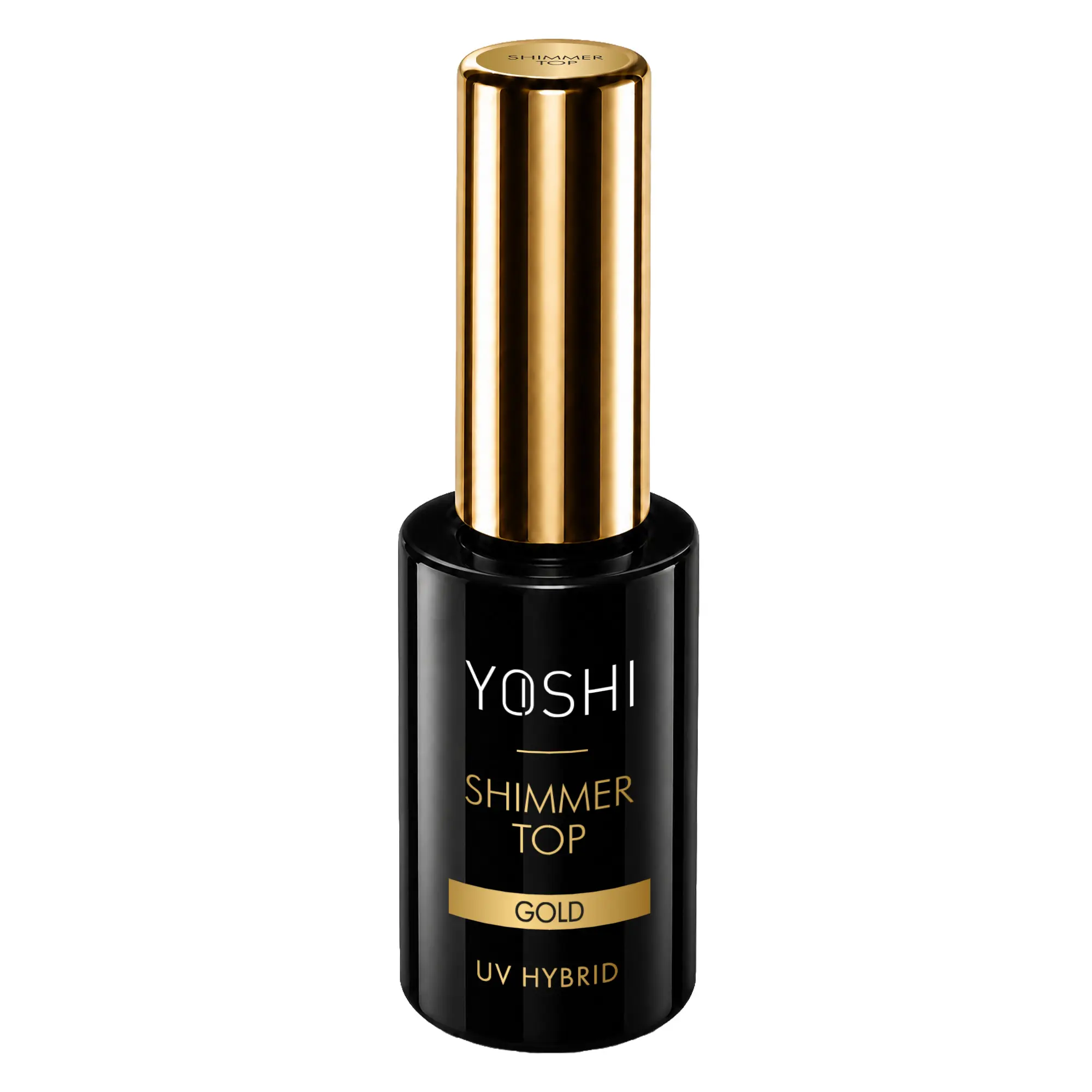 Top UV LED Shimmer Gold 10 ml - obrazek 6