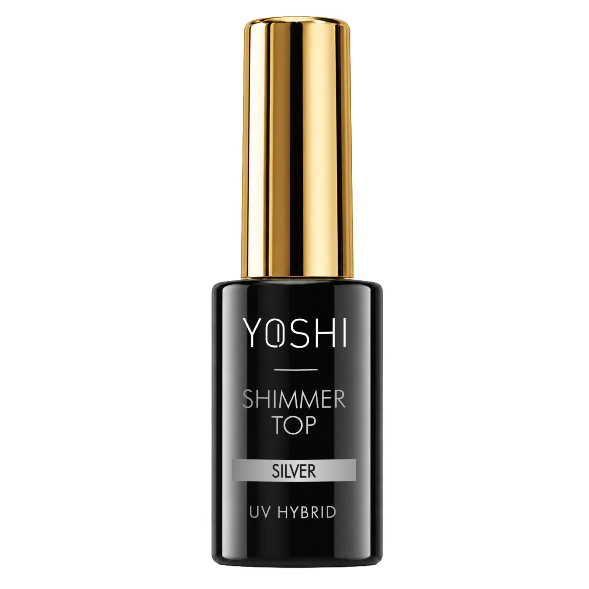 Top UV LED Shimmer Silver 10 ml - obrazek 7