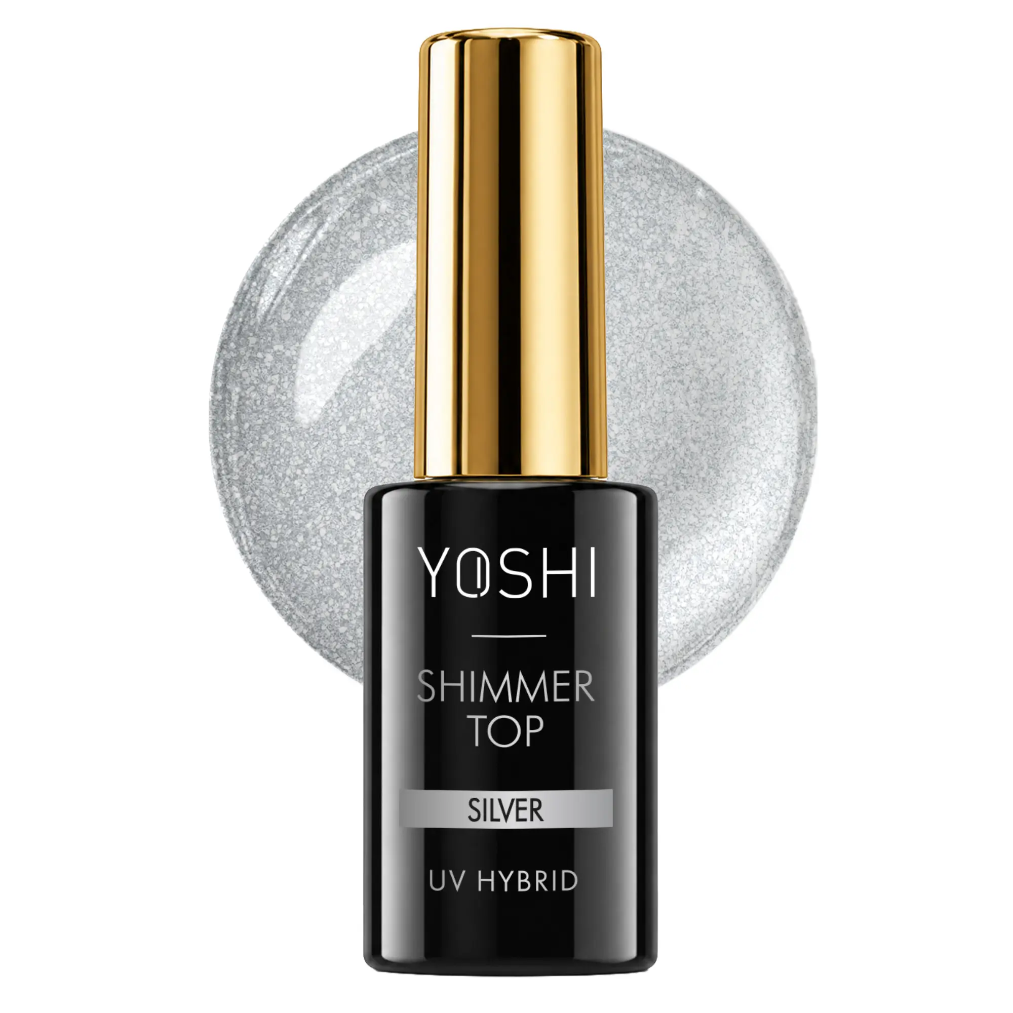 Top UV LED Shimmer Silver 10 ml