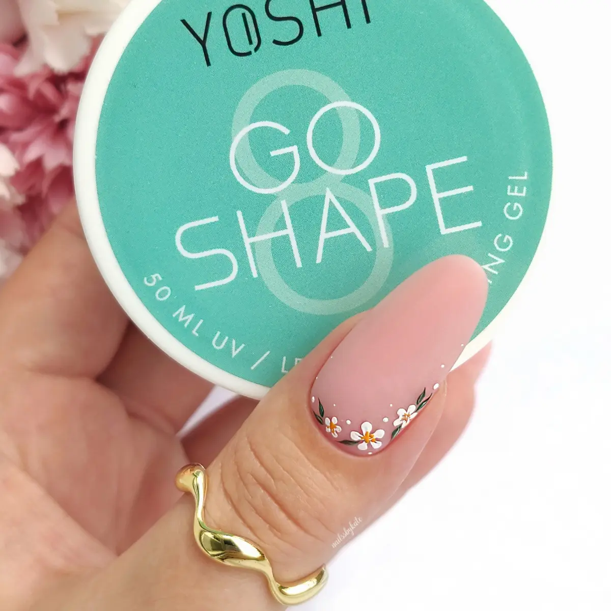 Żel Samopoziomujący GO SHAPE UV LED GEL No8<b> 50ml</b> - obrazek 4