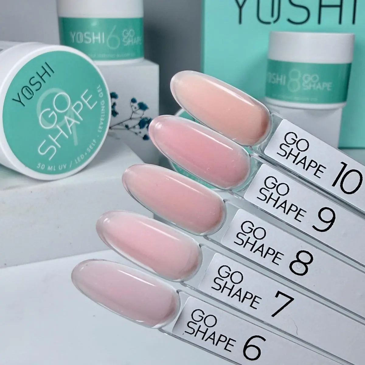 Żel Samopoziomujący GO SHAPE UV LED GEL No6<b> 50ml</b> - obrazek 12