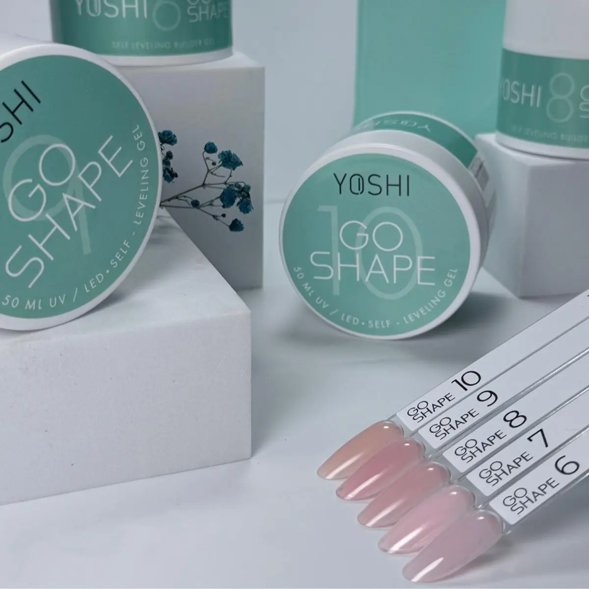 Żel Samopoziomujący GO SHAPE UV LED GEL No6<b> 50ml</b> - obrazek 13